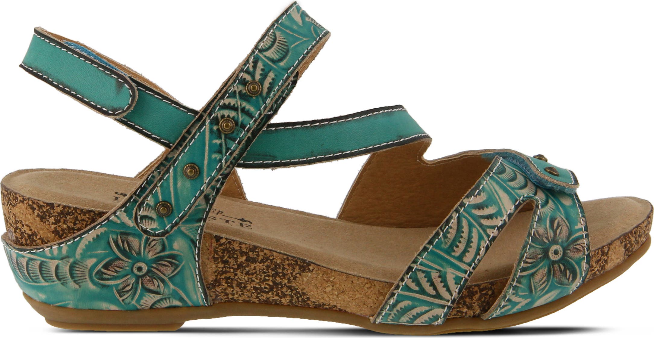 Lartiste Quilana Sandals Turquoise New 